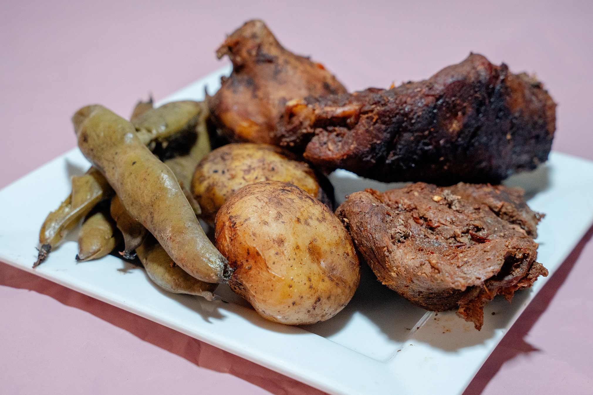 Pachamanca al estilo Huascoy